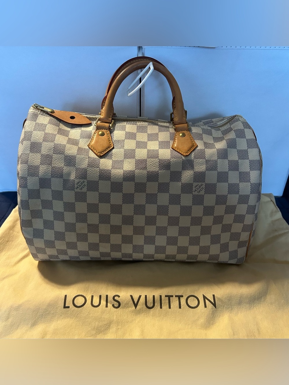 Louis Vuitton Damier Azur Speedy 35